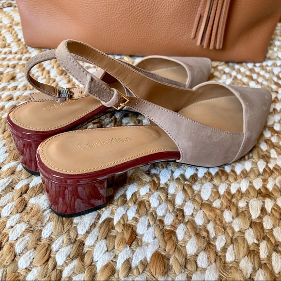 Calvin Klein | Shoes | Calvin Klein Red 